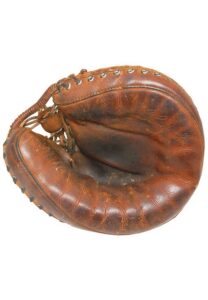 Circa 1956 Roy Campanella Brooklyn Dodgers Game-Used Catcher’s Mitt