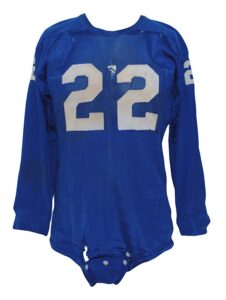 Circa 1957 Bobby Layne Detroit Lions Game-Used Home Jersey