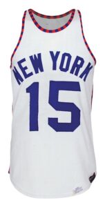 Circa 1957 Dick McGuire New York Knicks Game-Used Home Jersey