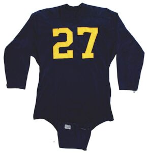 Circa 1958 Michigan University Game-Used Home Jersey