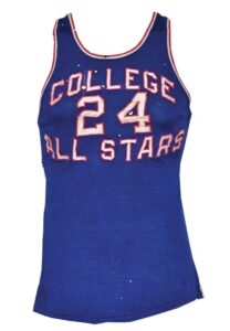 Circa 1959 Jumpin’ Johnny Green College All-Star Game-Used Jersey