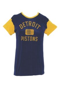 Circa 1960 #11 Detroit Pistons Practice Worn Jersey 