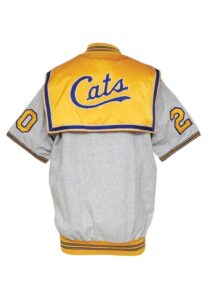 Circa 1960 Chuck Wolfe NIBL Peoria Cats Worn Warm-Up Suit