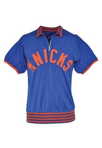 Circa 1960 “Jumpin” Johnny Green Rookie Era NY Knicks Worn Shooting Shirt