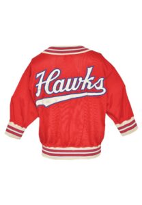 Circa 1960 Lenny Wilkens Rookie Era St. Louis Hawks Worn Warm-Up Jacket