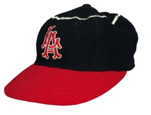 Circa 1961 Bill Brenner Los Angeles Angels Coach’s Worn Halo Cap