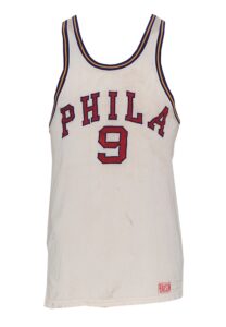 Circa 1961 Joe Graboski/Frank Radovich Philadelphia Warriors Game-Used Home Jersey