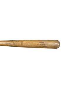 Circa 1962 Bubba Phillips Game-Used Bat