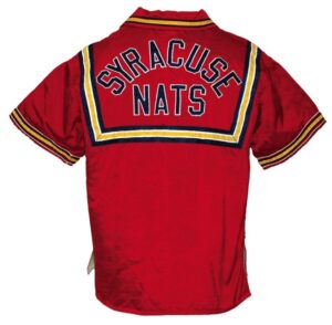 Circa 1963 Chet Walker Rookie Era Syracuse Nats Worn Warm-Up Jacket