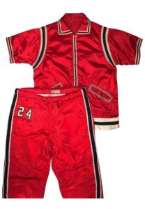 Circa 1963 Jim Hagan Phillips 66ers AAU Satin Warm-Up Suit