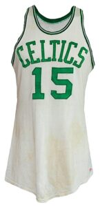 Circa 1963 Tom Heinsohn Boston Celtics Game-Used Home Jersey