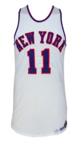 Circa 1964 “Jumping” Johnny Green New York Knicks Game-Used Home Uniform