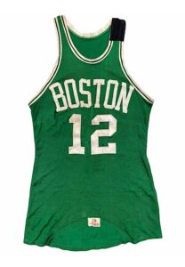 Circa 1964 Willie Naulls Boston Celtics Game-Used Road Durene Jersey