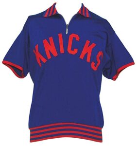 Circa 1965 Jim “Bad News” Barnes New York Knicks Worn Shooting Shirt