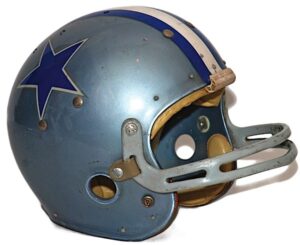 Circa 1967 Jerry Rhome Dallas Cowboys Game-Used Suspension Helmet