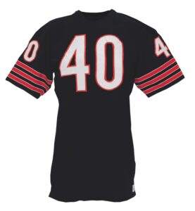 Circa 1968 Gale Sayers Chicago Bears Game-Used Home Jersey