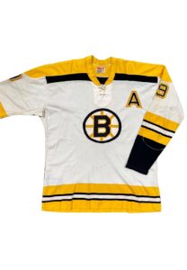 Circa 1968 Johnny Bucyk Boston Bruins Game-Used Jersey