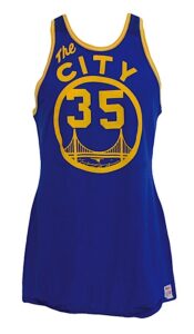 Circa 1968 Rudy LaRusso San Francisco Warriors Game-Used Road Jersey