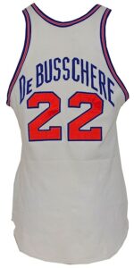 Circa 1969 Dave DeBusschere New York Knicks Game-Used & Autographed Home Jersey