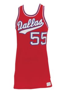 Circa 1969 John Smith & 1969-70 Riney Lochmann ABA Dallas Chaparrals Game-Used Road Jerseys