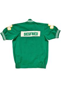 Circa 1969 Larry Siegfried Boston Celtics Player Worn Warm-Up Jacket