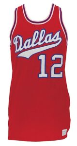 Circa 1969 Ron Boone Dallas Chaparrals Game-Used Road Jersey