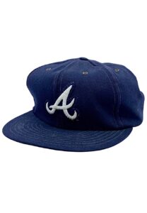 Circa 1970 Hank Aaron Atlanta Braves Game-Used Cap