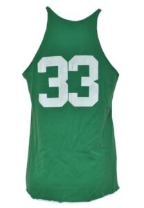 Circa 1970 Lew Alcindor Milwaukee Bucks Worn Practice Jersey