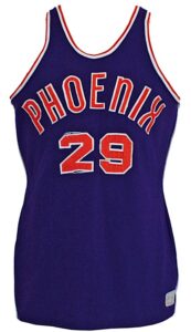 Circa 1970 Paul Silas Phoenix Suns Game-Used Road Jersey with 1975 Game-Used All-Star Shorts