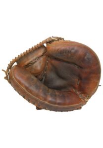 Circa 1970 Tom Tischinski Minnesota Twins Game-Used Catcher’s Mitt