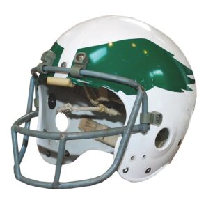 Circa 1970 Tom Woodeschick Philadelphia Eagles Game-Used Suspension Helmet