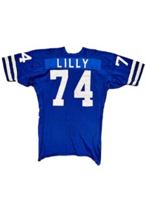 Circa 1971 Bob Lilly Dallas Cowboys Super Bowl V Game-Used & Signed Jersey