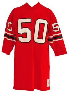 Circa 1971 Greg Bezina Atlanta Falcons Game-Used Home Jersey