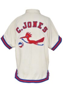 Circa 1972 Collis Jones ABA Dallas Chaparrals Worn Warm-Up Suit