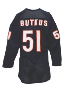 Circa 1972 Dick Butkus Chicago Bears Game-Used Home Jersey