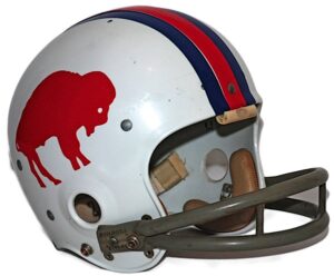 Circa 1972 J.D. Hill Buffalo Bills Game-Used Suspension Helmet