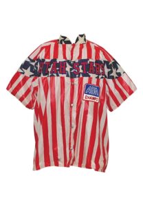 Circa 1972 Ken Gardner Utah Stars ABA Champions Tour of Europe Worn Team Issued Jacket