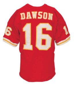 Circa 1972 Len Dawson Kansas City Chiefs Game-Used Home Jersey