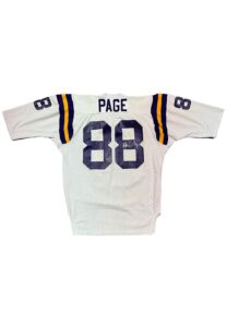 Circa 1973 Alan Page Minnesota Vikings Game-Used & Autographed Jersey