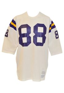 Circa 1973 Alan Page Minnesota Vikings Game-Used & Autographed Road Jersey