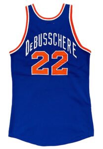 Circa 1973 Dave DeBusschere NY Knicks Game-Used Jersey