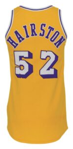 Circa 1973 Happy Hairston LA Lakers Game-Used Home Jersey