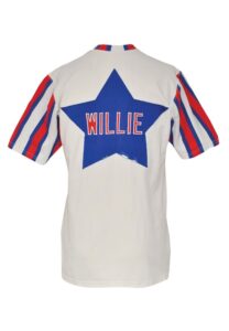 Circa 1973 Willie Wise Utah Stars ABA Worn Shooting Shirt