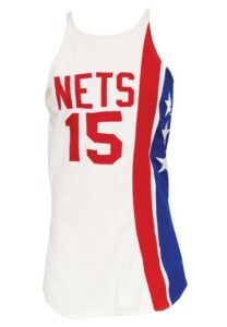 Circa 1974 Billy Schaeffer ABA New York Nets Game-Used Home Jersey