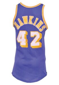 Circa 1974 Connie Hawkins Los Angeles Lakers Game-Used Road Jersey