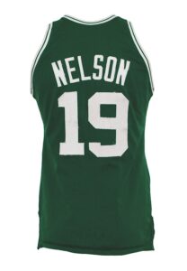 Circa 1974 Don Nelson Boston Celtics Game-Used & Autographed Road Jersey