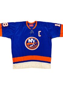 Circa 1974 Ed Westfall NY Islanders Game-Used Jersey