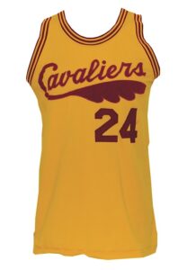 Circa 1974 Fred Foster Cleveland Cavaliers Game-Used Home Jersey (Rare Style)