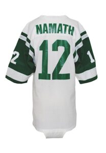 Circa 1974 Joe Namath NY Jets Game Issued Road Jersey