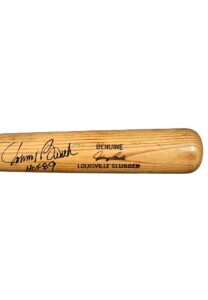 Circa 1974 Johnny Bench Cincinnati Reds Game-Used & Autographed Bat